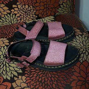 Fairly worn Dr Marten thick sole sandals